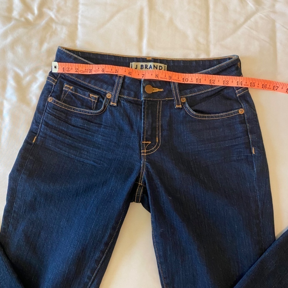 J Brand Curvy Fit Cigarette Leg Low Rise Jeans- 7014C012- Sz27 - Picture 4 of 10